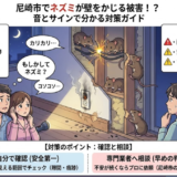 【尼崎市】壁をかじられている？ネズミ被害のサインと対策の考え方