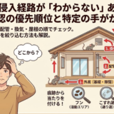 ネズミの侵入経路がわからない人へ｜最短で特定するチェック順と判断基準
