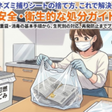 ネズミ捕りシートの捨て方｜生きてる死んでるで違う安全な処分